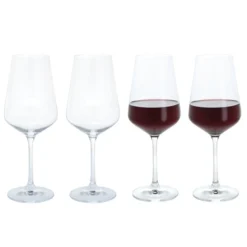 Cheers! Red Wine Glass, Set Of 4