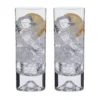 Dimple Highball Glass, Set Of 2