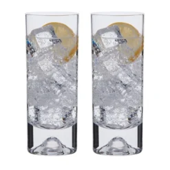 Dimple Highball Glass, Set Of 2
