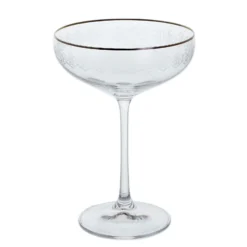 Gatsby Cocktail Saucer, Set Of 2 -The Clinksy Sales Store gat3562 3 p empty