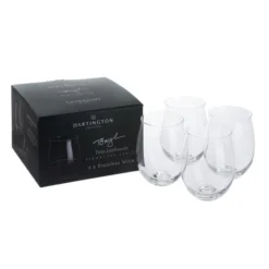 The Clinksy Sales Store 21 Tony Laithwaites Signature Series Stemless Tumbler, Set Of 4