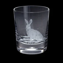 Hand Engraved Hare Tumbler