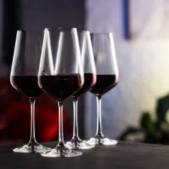 Cheers! Red Wine Glass, Set Of 4 -The Clinksy Sales Store red wine cheers