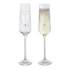 Glitz Romance Champagne Flutes