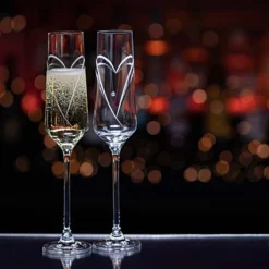 Glitz Romance Champagne Flutes 7 Glitz Romance Champagne Flutes -The Clinksy Sales Store st2664 5 n p mood