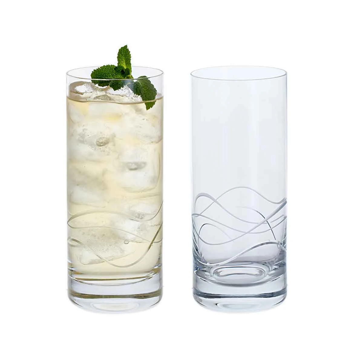 Twilight Highball Glass, Set Of 2 1 Twilight Highball Glass, Set Of 2