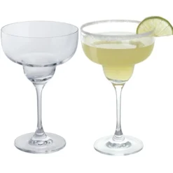 Wine & Bar Margarita Glass, Set Of 2