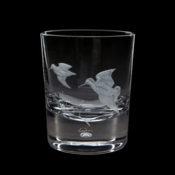 Hand Engraved Game Woodcock Tumbler